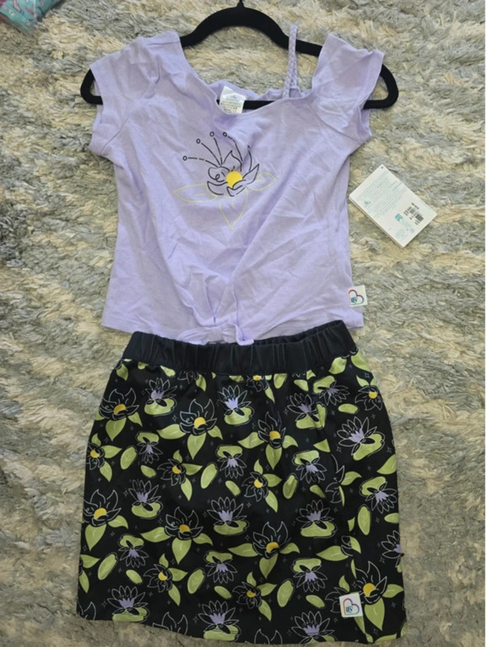 Size 11/12 brand new princess tiana dress from the disney store. Item 1109